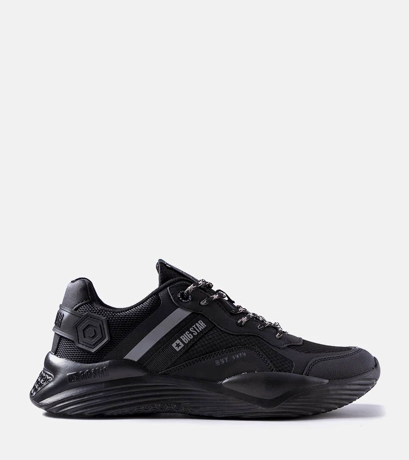 Schwarze Sportschuhe Big Star LL174150