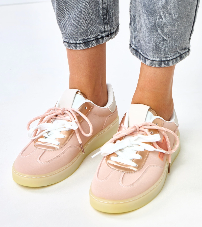 Rosa Plateausneaker Eriksen