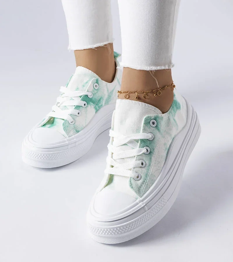 DAMEN LAUFSCHUHE TURNSCHUHE SNEAKER SPORTSCHUHE 9115# WEISS