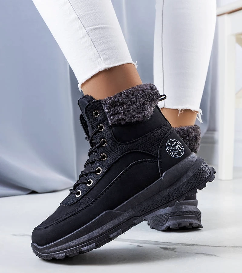 Schwarze Lee Cooper LCJ-22-44-1362L Stiefel