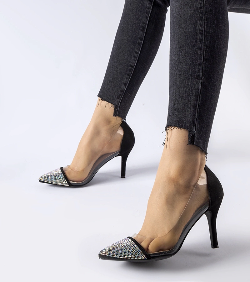 WILDLEDER DAMENSCHUHE SCHUHE STIEFEL STIEFELETTEN HALBSCHUHE A5580 SCHWARZ