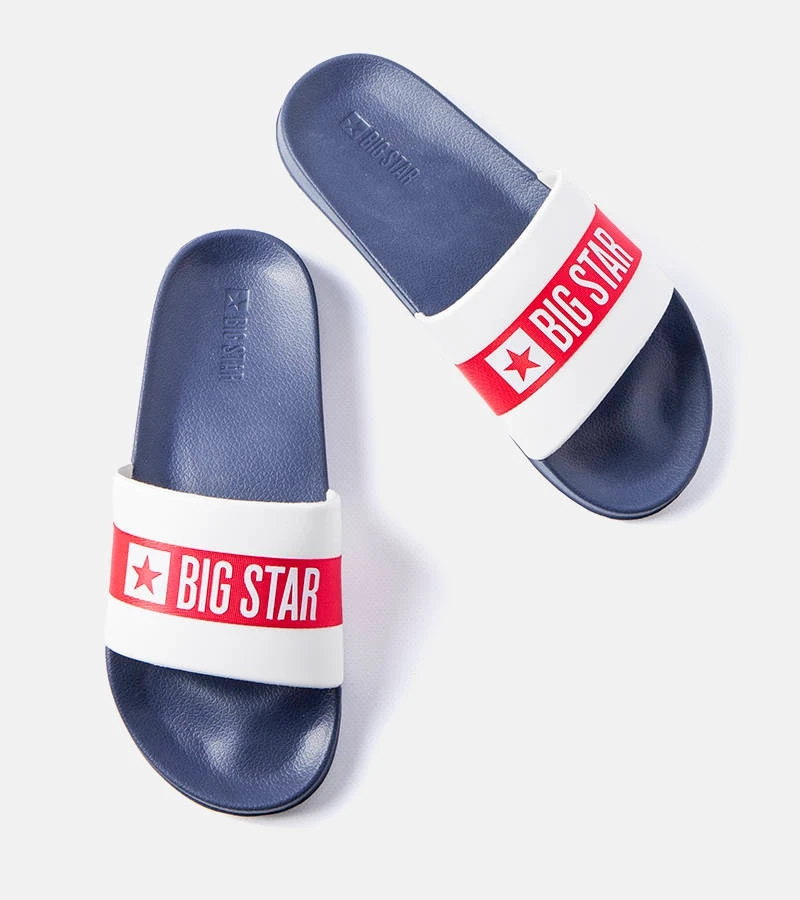 Weiß-blau Big Star LL174455 Flip-Flops