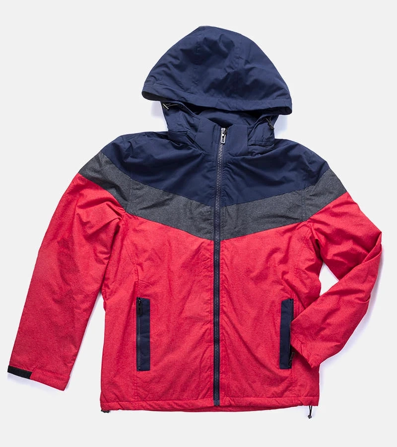 Rote Herren-Übergangsjacke von Dupont