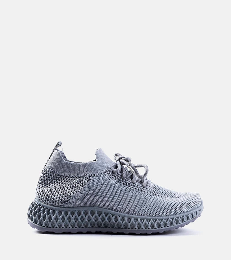Graue Huntz Kindersneaker