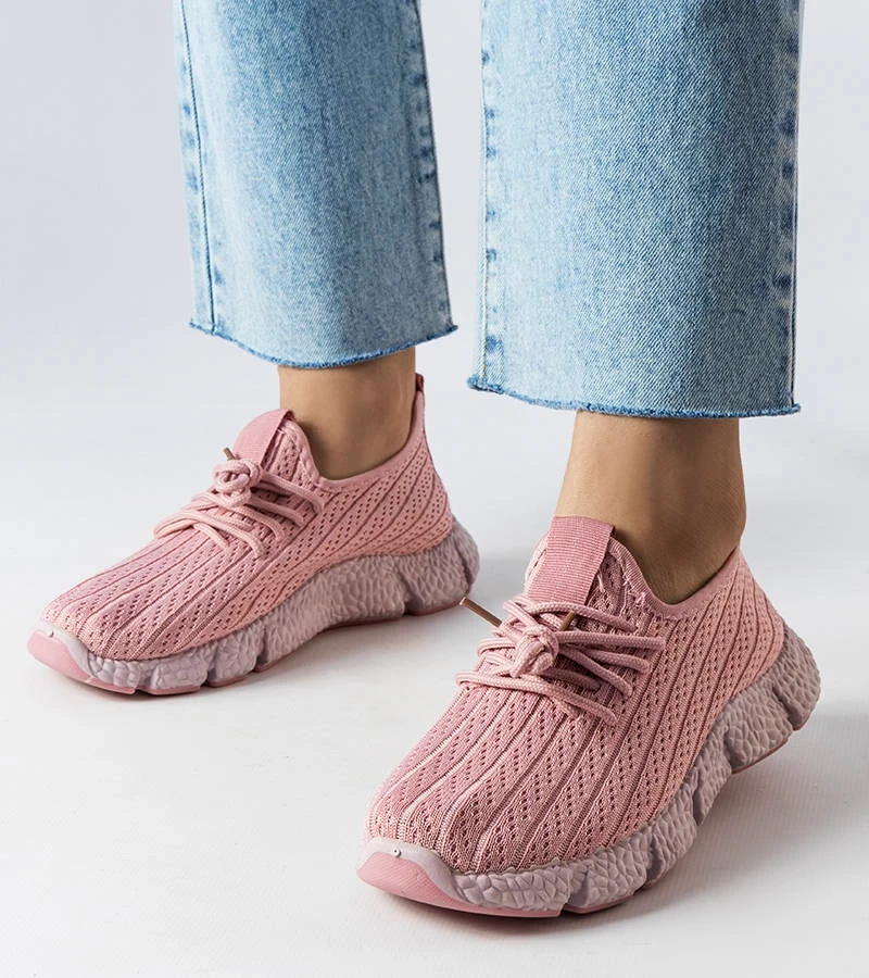 Rosa Sport-Sneakers von Élodie