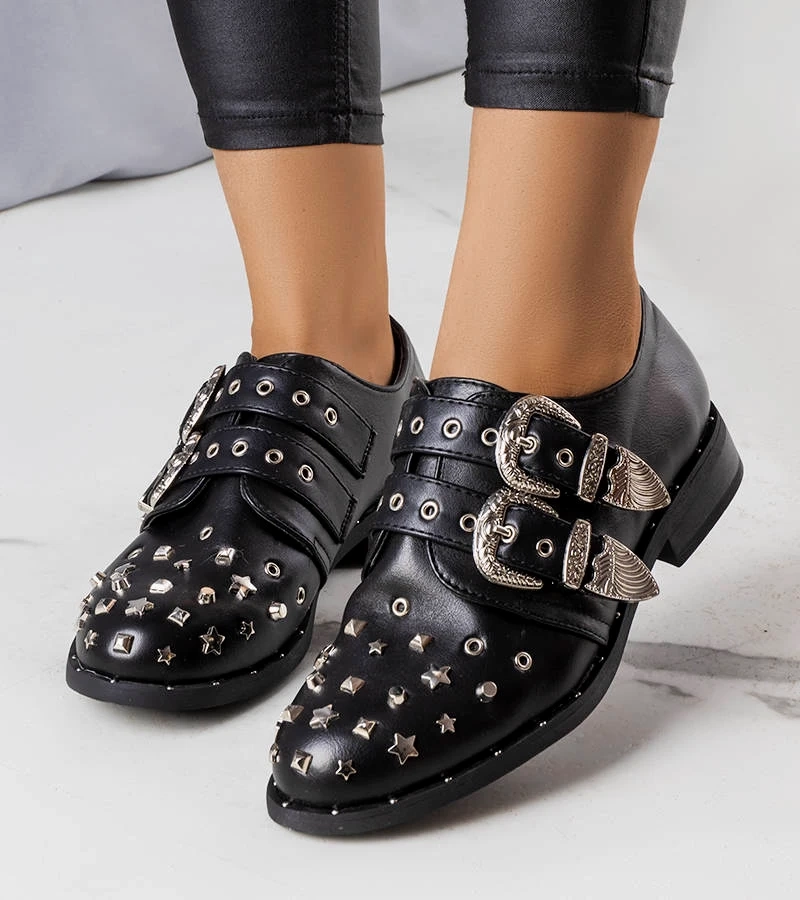 Schwarze Halbschuhe von Boisi