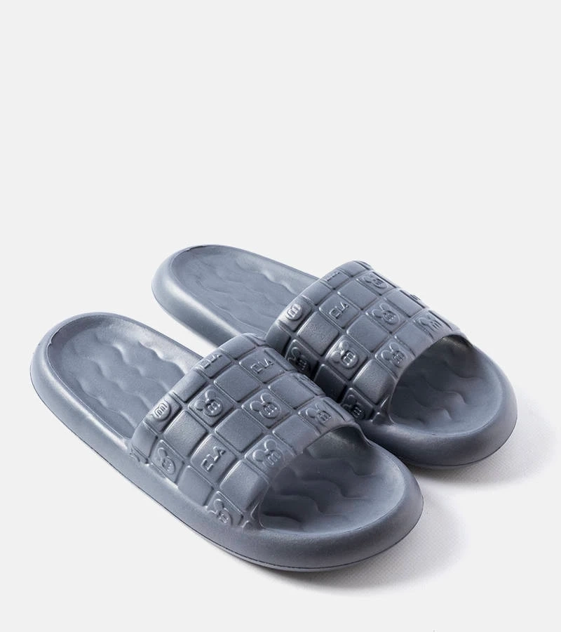 Schwarze Herren Pantoletten Butler