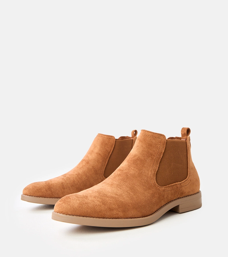 Braune Herren-Knöchelstiefeletten Rubert