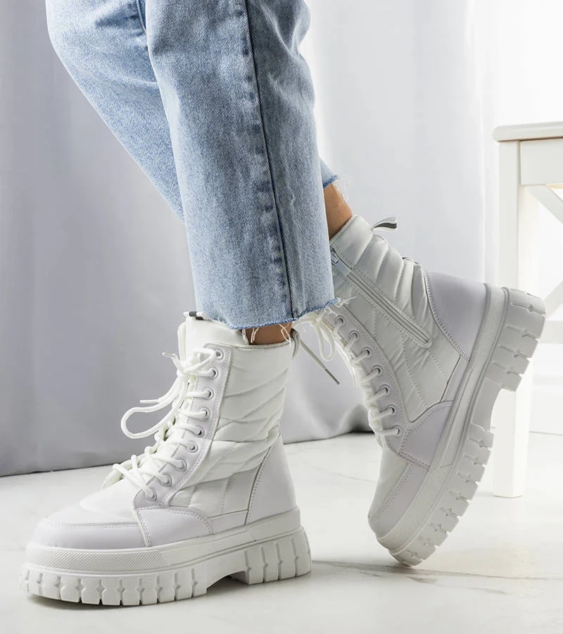 TIMBERKI TRAPPERSCHUHE DAMENSCHUHE DAMEN SCHUHE HALBSCHUHE 851 ROSA/WEISS