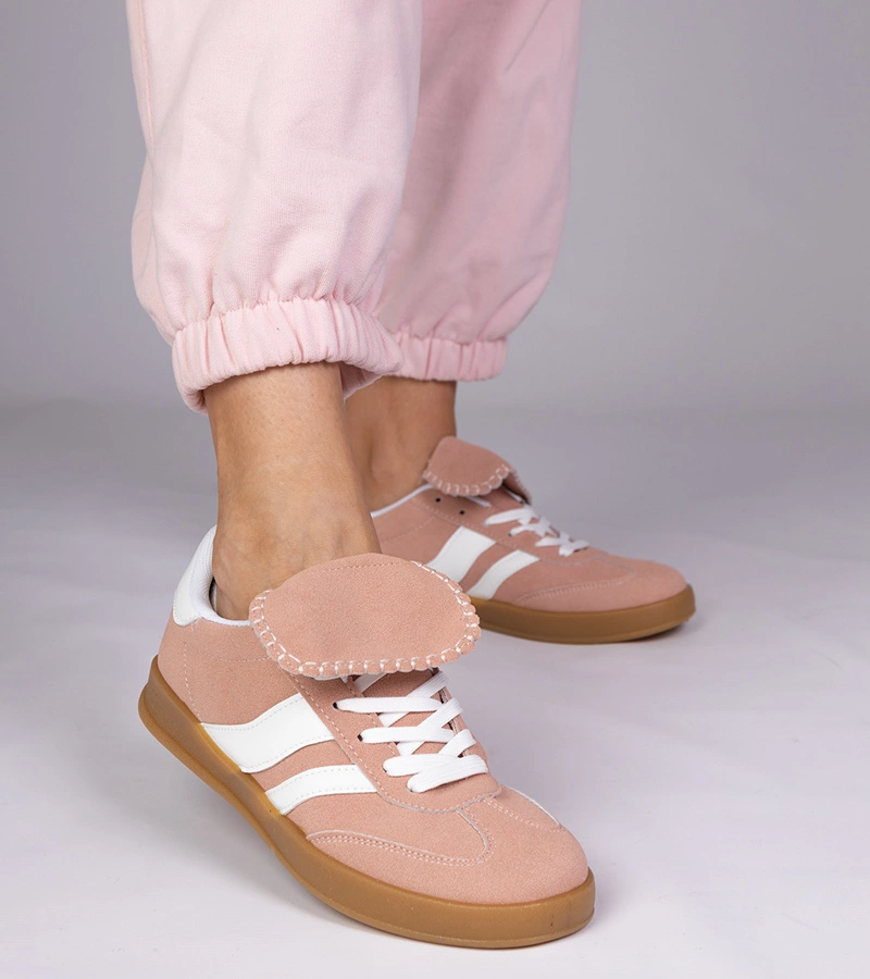 Rosa Damen-Sneaker Turnschuhe Sportlich Lukka