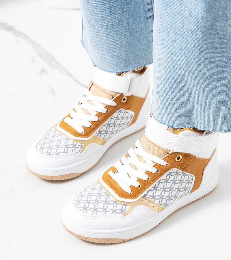 Weiße Knöchel-Sneakers von Emmers