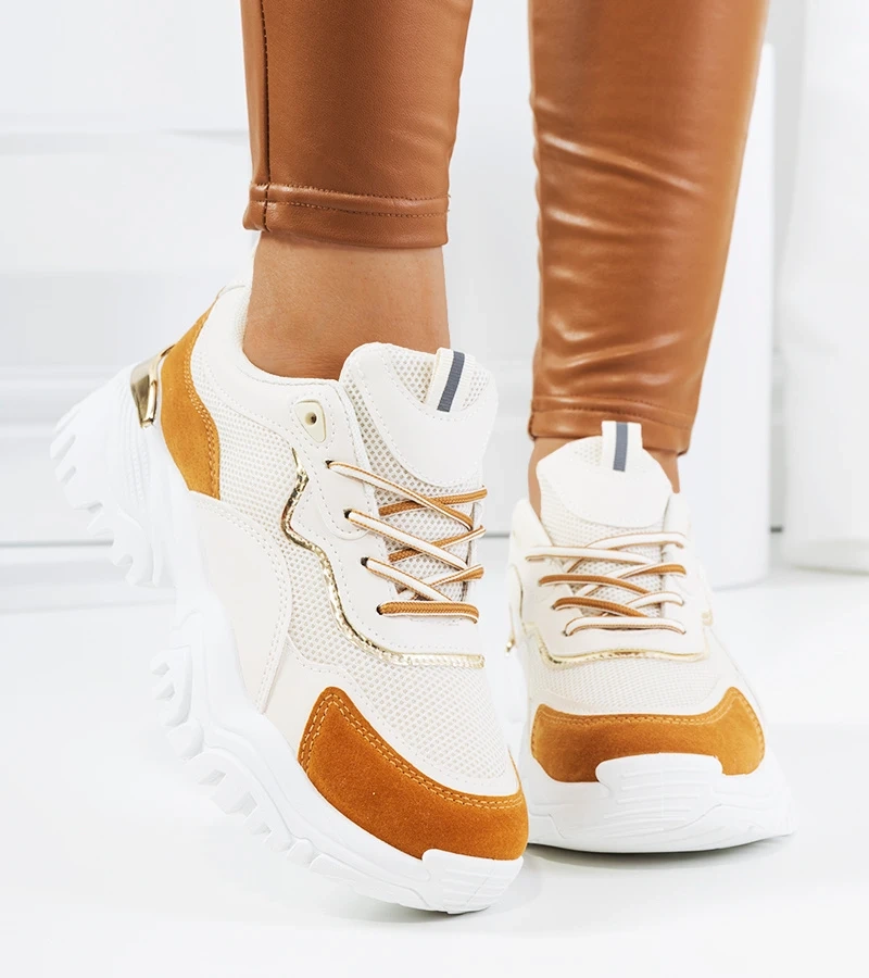 Beige Osorio Sportschuhe