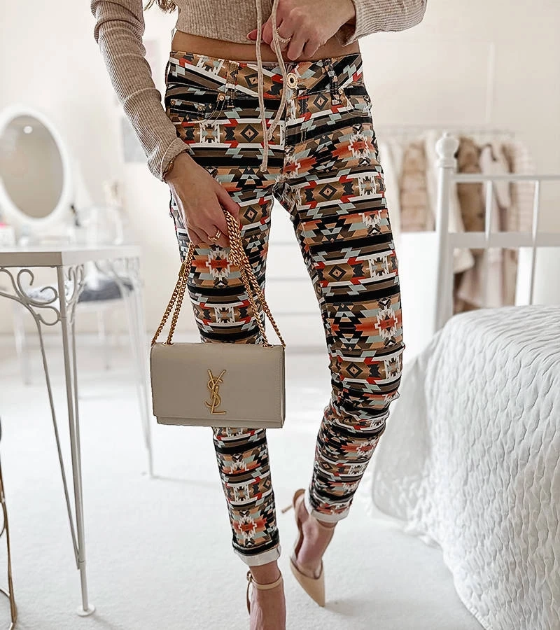 Buntes gemustertes Hosen von Aya