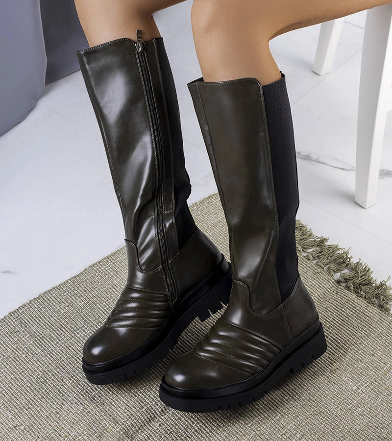 Grüne Stiefel von Calliope