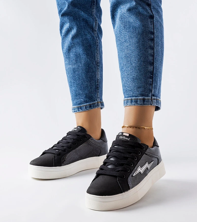 Schwarze Vernadeau Sneakers