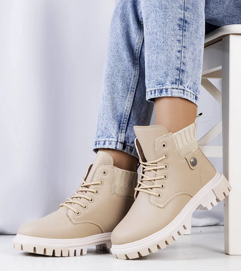 TIMBERKI TRAPPERSCHUHE DAMENSCHUHE DAMEN SCHUHE HALBSCHUHE 851 ROSA/WEISS