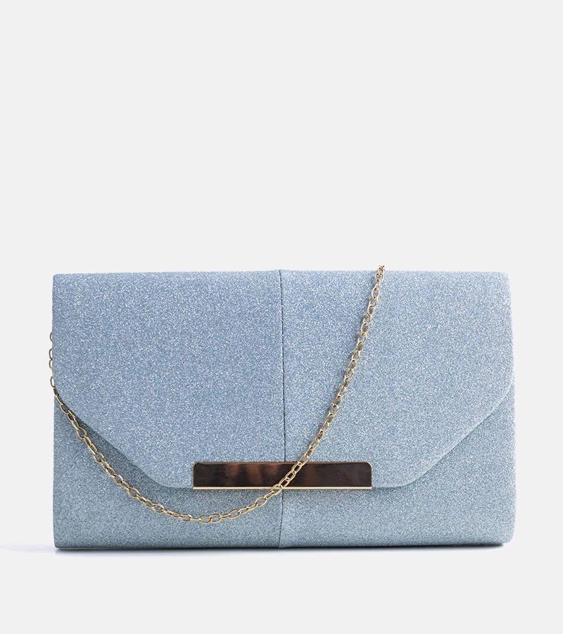 Blaue Hopkins-Umschlagtasche