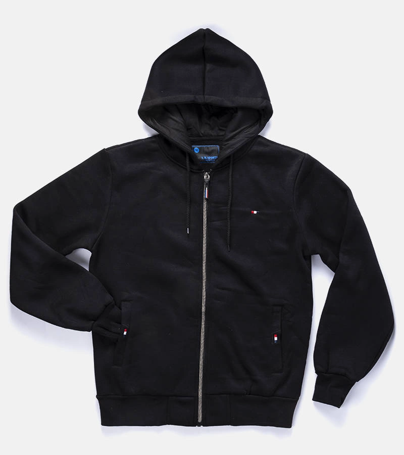 WINTERJACKE HERRENJACKE MIT KAPUZE D-18 DK BLAU