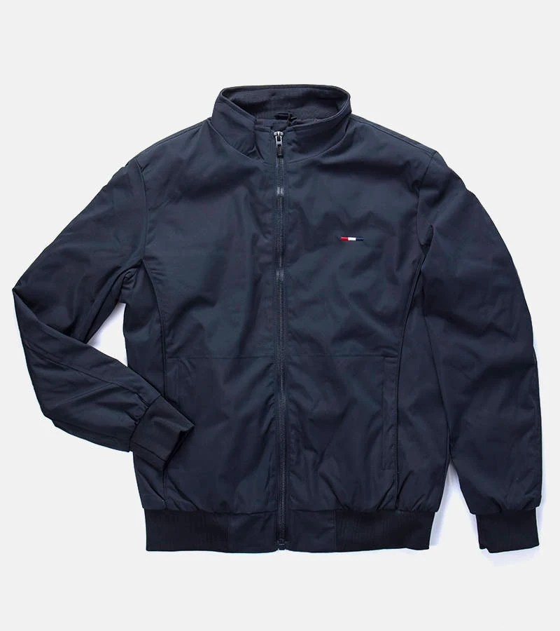 Dunkelblaue Herren Windjacke Boulé