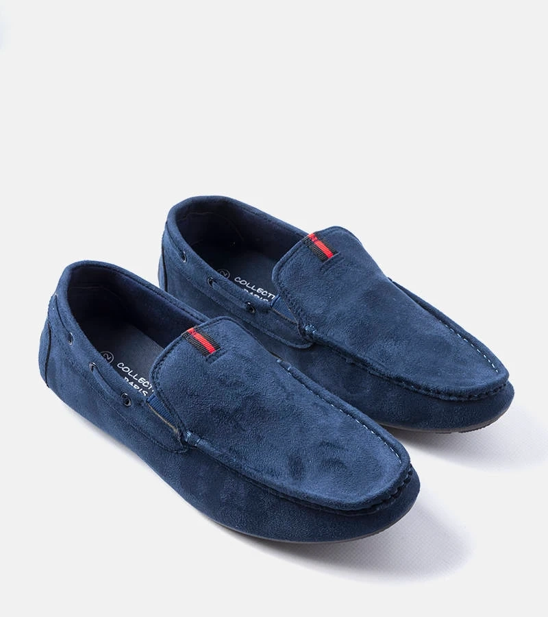 Marineblaue Herrenmokassins Nashville