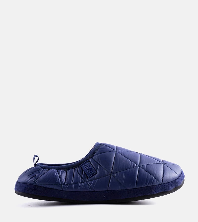 Blaue, gefütterte Hausschuhe Big Star KK174364