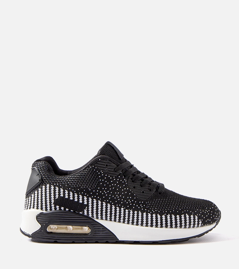 DAMEN LAUFSCHUHE TURNSCHUHE SPORTSCHUHE SNEAKER 623-2 SCHWARZ