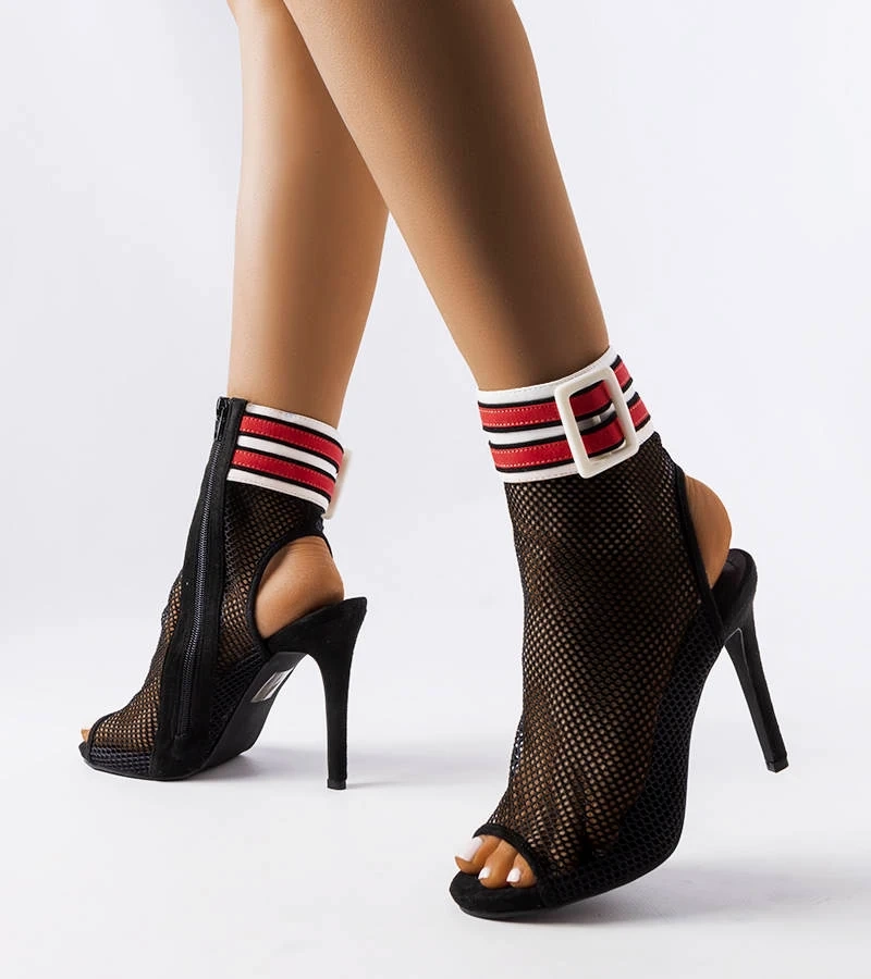 WILDLEDER DAMENSCHUHE SCHUHE STIEFEL STIEFELETTEN HALBSCHUHE A5580 SCHWARZ