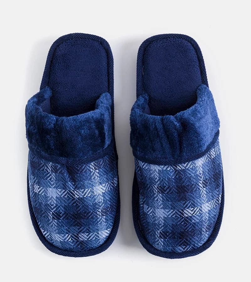 Mirem Herren Hausschuhe in Marineblau