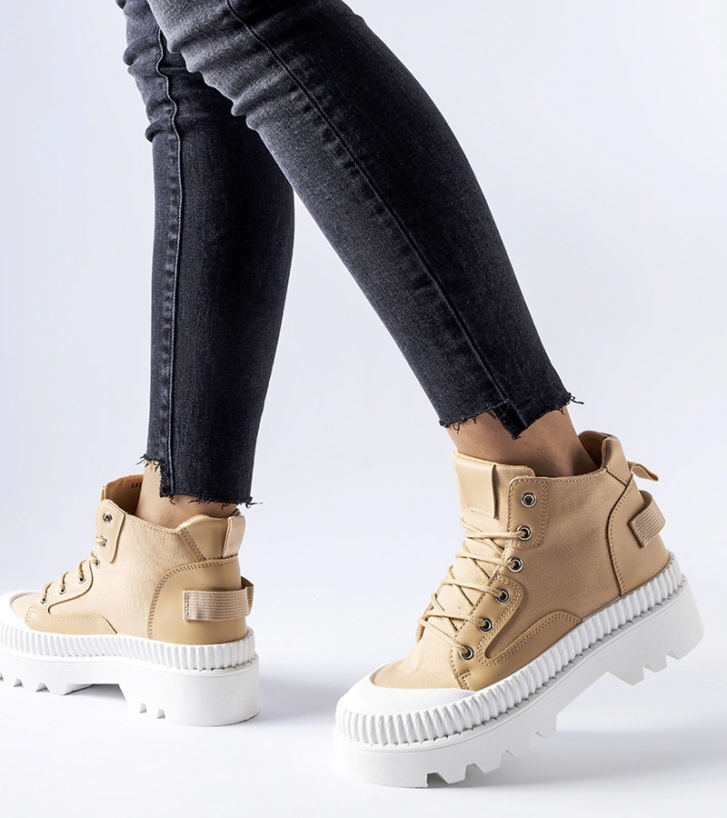 TIMBERKI TRAPPERSCHUHE DAMENSCHUHE DAMEN SCHUHE HALBSCHUHE 851 ROSA/WEISS