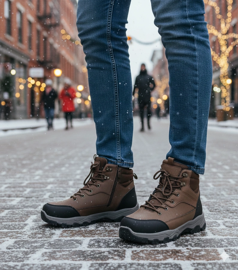 Braune Herren-Trekkingschuhe Ryan