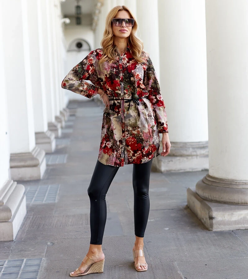 Rote Damen-Tunika Zama