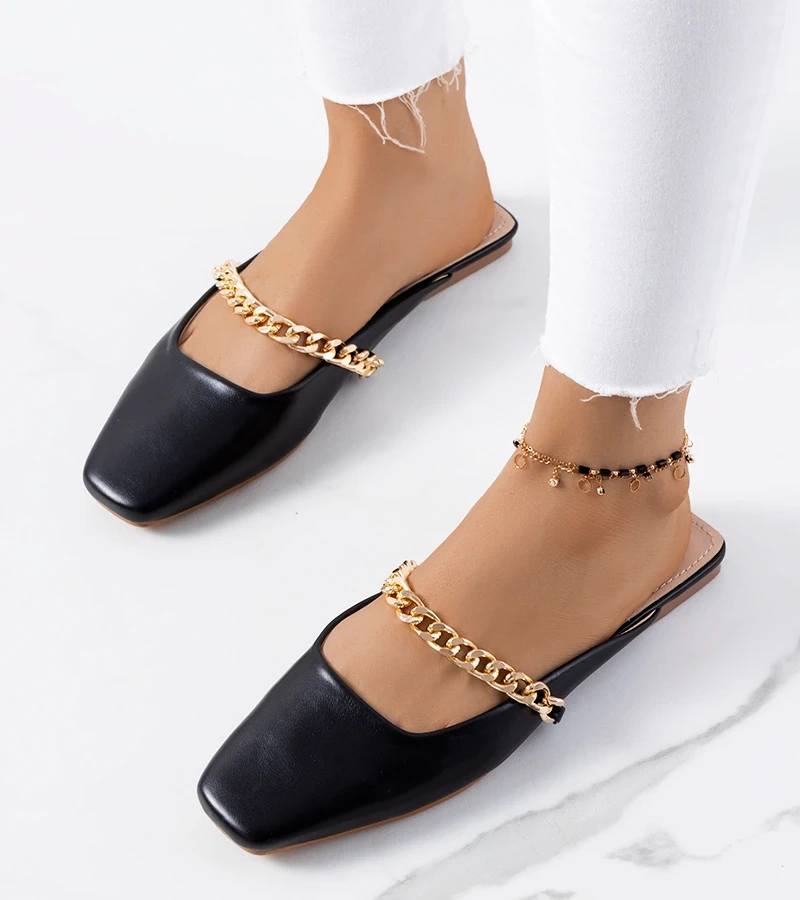 Elegante schwarze Baras Sandalen