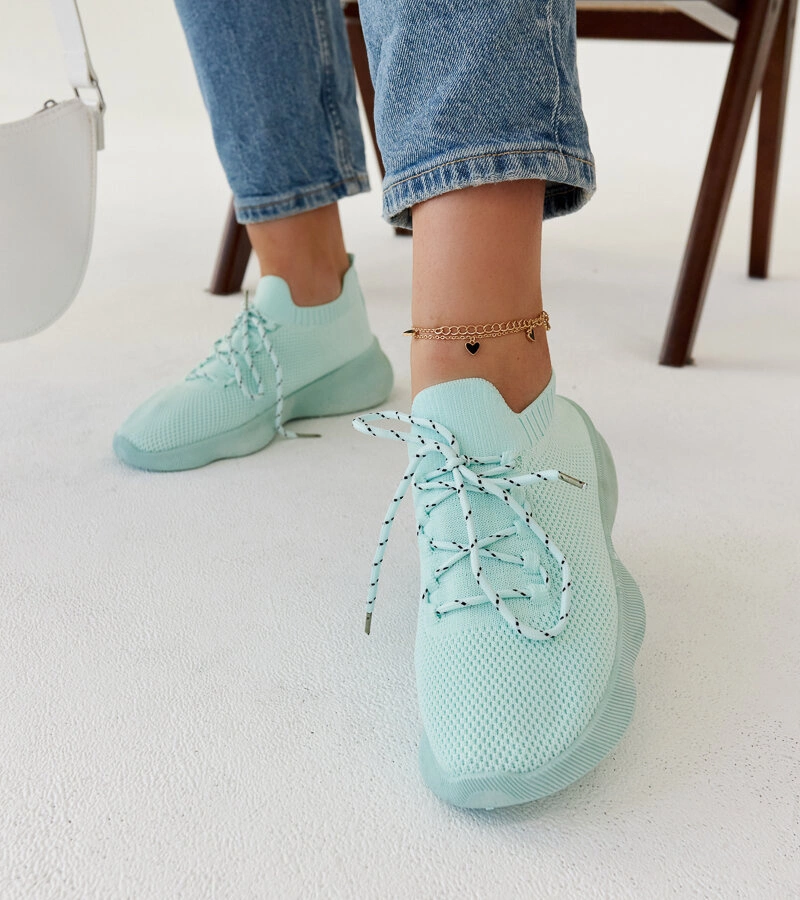 DAMEN LAUFSCHUHE TURNSCHUHE SNEAKER SPORTSCHUHE 9115# WEISS