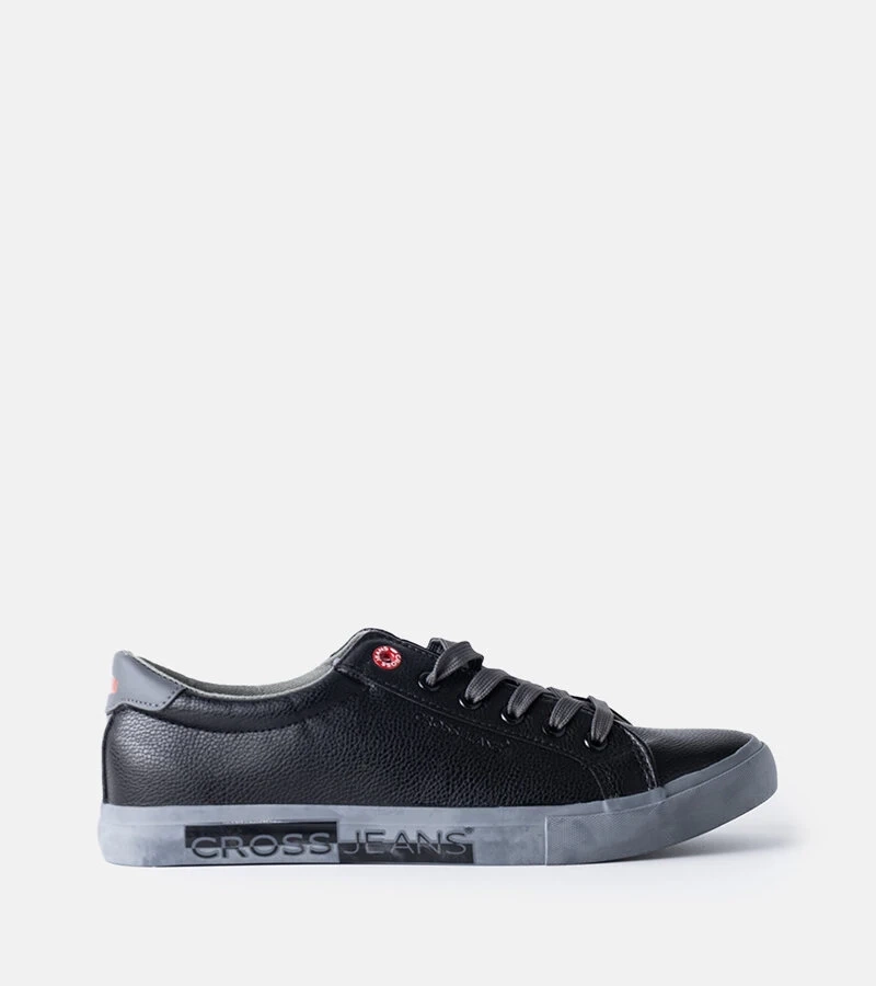 Schwarz-graue Herren-Sneaker von CROSS JEANS