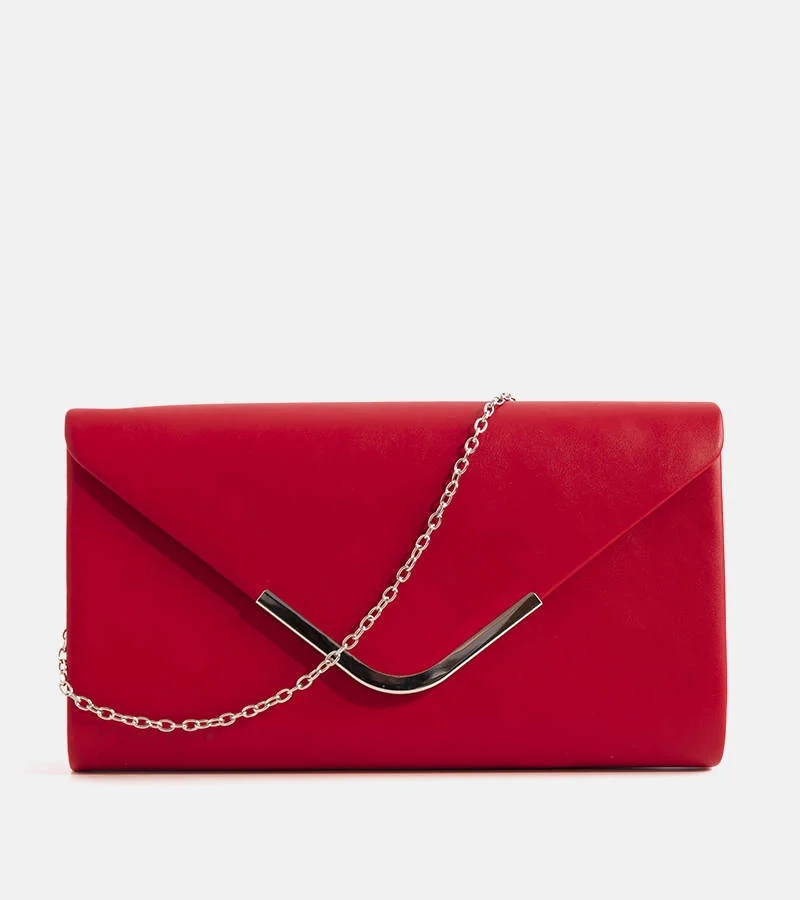 Rote Umschlagtasche von Colema