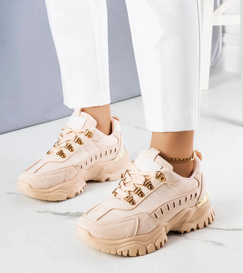Beige Mindy Sneakers