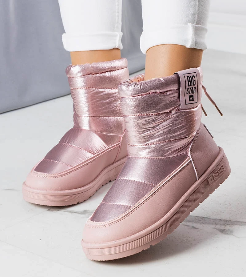 Rosa Schneestiefel Big Star II274119