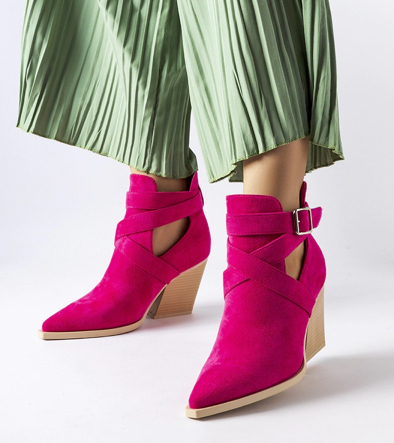 TIMBERKI TRAPPERSCHUHE DAMENSCHUHE DAMEN SCHUHE HALBSCHUHE 851 ROSA/WEISS