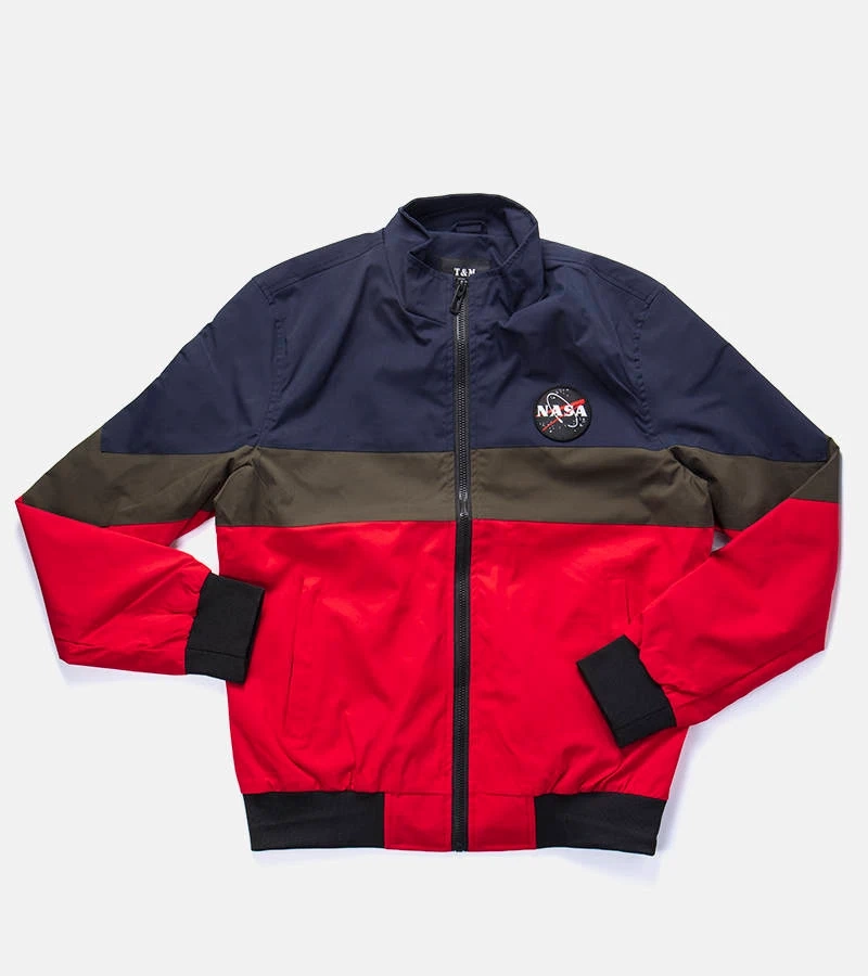 Marmion Herrenjacke in Marineblau mit Stehkragen