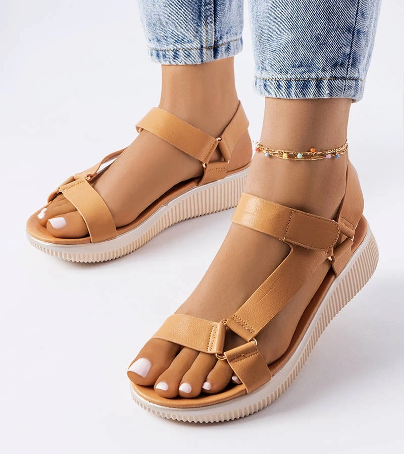 Beige Heron Sportsandalen