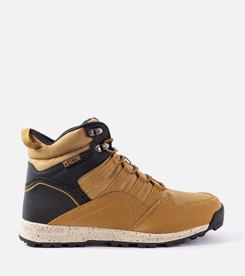 Braune gefütterte Big Star KK174373 802 Trapperstiefel