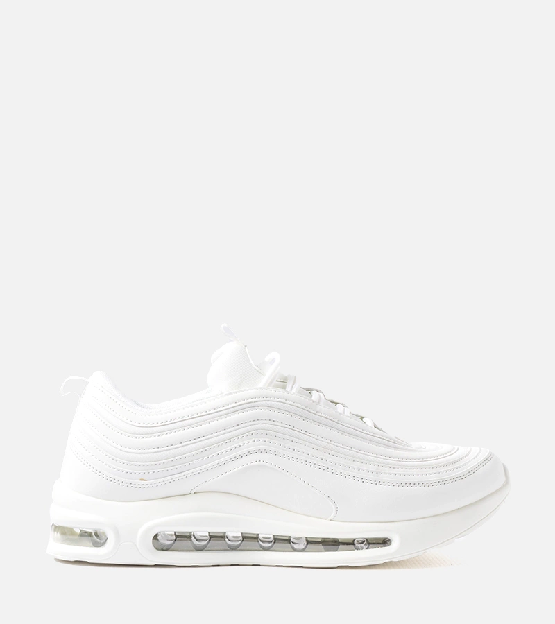 Weiße klassische Herren-Sneakers Conti