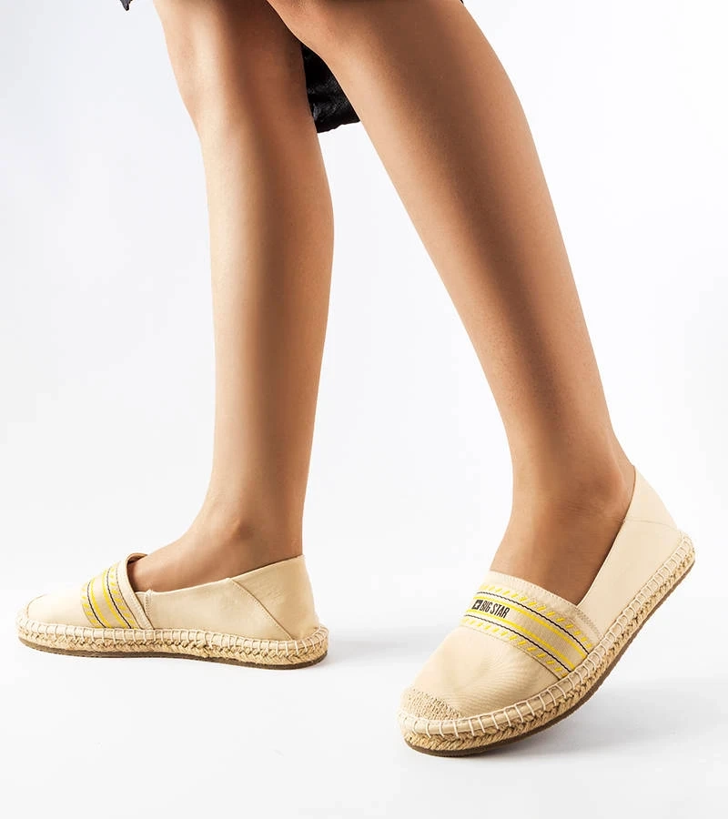 Beige Big Star LL274895 Espadrilles