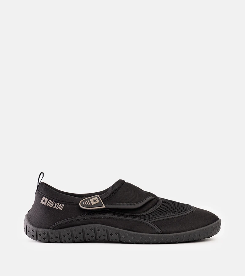Schwarze Herren Wasserschuhe Big Star NN174754
