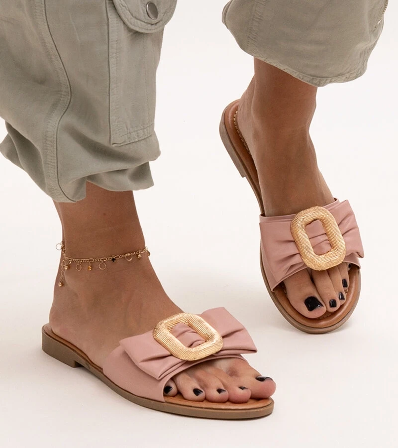 Rosa Flip-Flops mit Limera-Schnalle