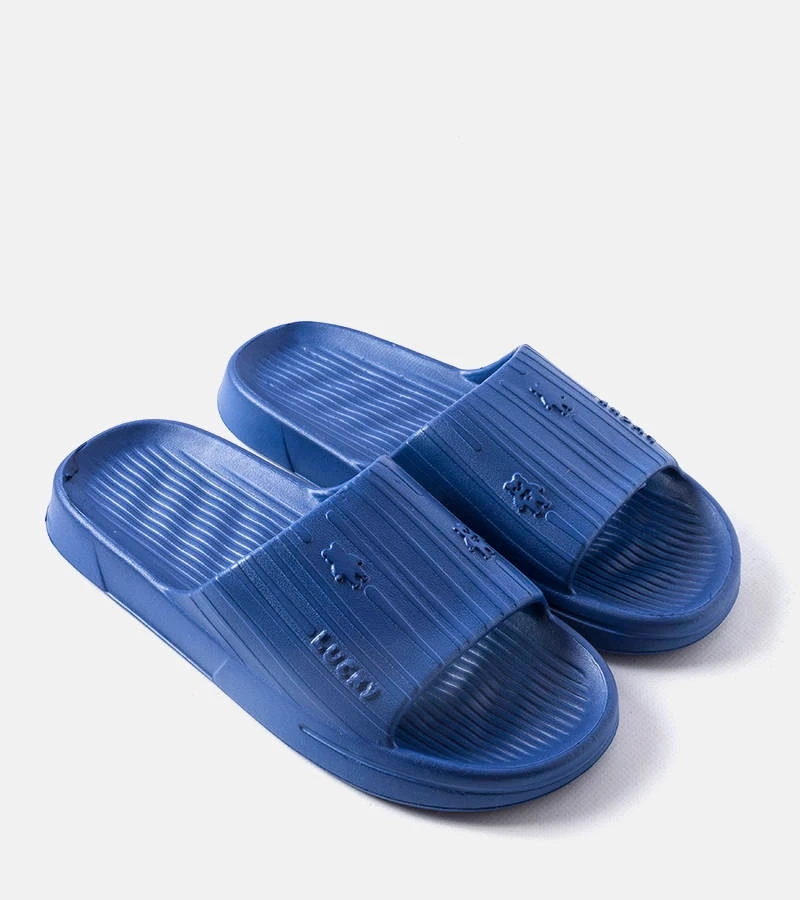 Davet Herren Pantoletten in Marineblau