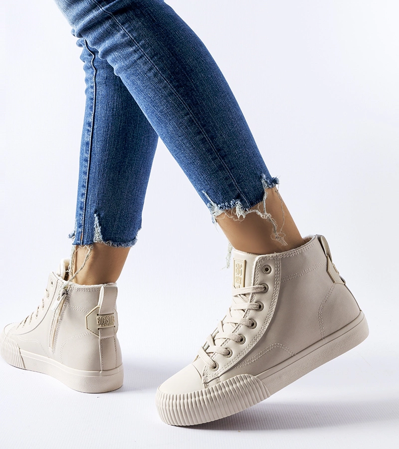 TURNSCHUHE DAMENSCHUHE SCHUHE FG-2767 BEIGE