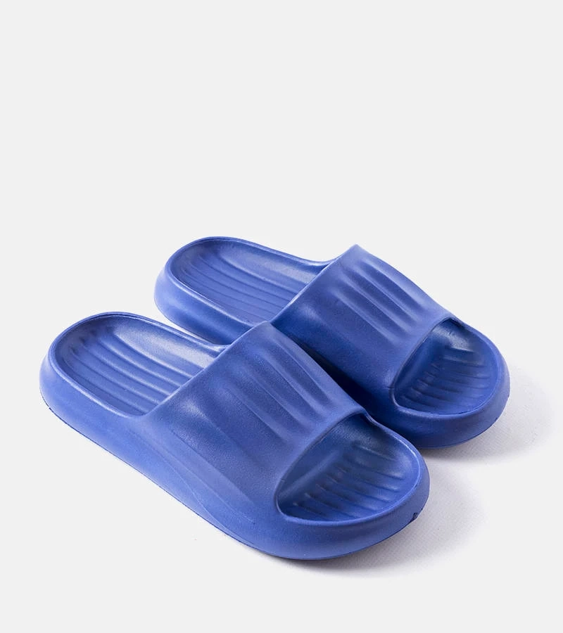 Marineblaue Herren-Pantoletten Boileau