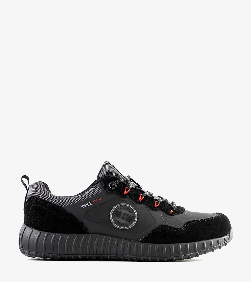 Big Star Schwarze Herren-Sportschuhe Florus