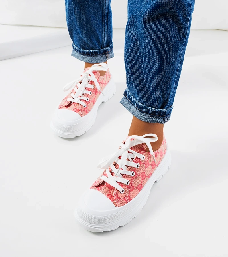 Rosa-beige Waters Turnschuhe